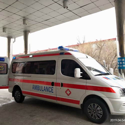 科尔沁左翼后救护车出租服务案例2